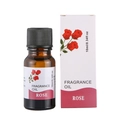 10ml rose water soluble fragrance oil in brown glass bottle with white packaging box - Rose