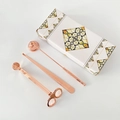 3-Piece Set with Box (Bell Style) Rose Gold