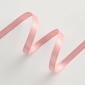 Glossy pink satin ribbon with S-curve styling for cake baking and DIY crafts - 1CM Double Sided Satin Ribbon [Korean Pink] 80 Yards