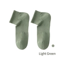 Calzini uomo verde chiaro in cotone traspirante con polsini a costine e supporto - Taglia unica / verde chiaro
