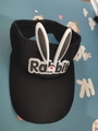Rabbit Ear Topless Hat / Black