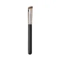 Angled concealer brush with dense gradient bristles and matte black handle - 270 Concealer Brush