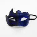 Horn Painted Black Blue