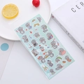 Cartoon koala 3D bubble sticker sheet for kids with colorful animal themed designs - Koala Series