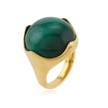 9 / Pietra verde ovale