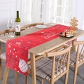 Table Runner 06 (Red Snowball)
