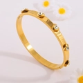 【115】golden Heart With Diamonds