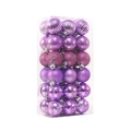 4cm 36pcs Baril / Mauve Clair