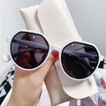 White Frame Gray Lens