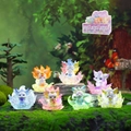 Yufeng Fox series resin blind box collectible figure in vibrant multi-color finish - 0285 Yu Feng Ying Hu Set 6 / Random 1pc