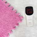 Plush pink interlocking foam floor mat with soft long-pile surface for cozy bedrooms - Pink