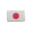 Tactical PVC morale patch featuring the Japan flag design with a red sun on white - Mini Japan Flag