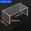 35cm transparent acrylic U-shaped shelf riser with 5mm thickened durable material - 35x10x10cm