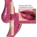 Brillo de labios perlado PK02 Serendipity Berry con purpurina brillante y punta de pincel - 02# Serendipity Berry (Brillo de Baya Profunda)