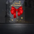 Size chart for Christmas static stickers showing dimensions from Small to Super Large - Christmas Static Sticker (P-SD202) / XXL (100x160cm)