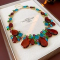 Gold Colorful Necklace