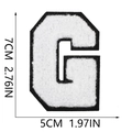 Letter G White