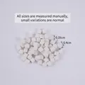 DIY polymer clay white square slices 0.35cm x 0.4cm for slime and handmade crafts - Small Tofu - Polymer Clay (3g Bag)