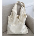 Detail of floral butterfly embroidery on creamy white layered tulle shoulder bag - Butterfly Embroidery with Canvas Lining