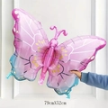 Gradient Butterfly Pink Green