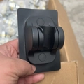 Matte black handheld shower head holder with adjustable angle and sleek finish - Black Shower Head Holder