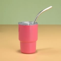Rose Red (3oz/Double-walled/With Straw)