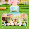 Cartoon animal crystal stone charms collection including cat and rabbit characters - 1244-4 Crystal Stone 2.0 (9 Pcs/End Box) / Full Box Set