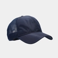 Detail of navy blue golf hat with mesh back and reinforced stitching on the flat brim - M(56-58cm) / Navy Blue