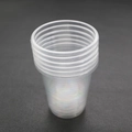 Stack of transparent plastic mixing cups for DIY epoxy resin and craft handmade tools - Large Disposable Mixing Cups (10pcs)