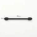 Dual-head eyeshadow makeup brush and sponge applicator, length 89mm, width 9mm - Long Sponge Head Double-Ended