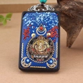 Ebony Guanyin Thangka Wushi Brand Single Pendant
