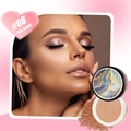 Waterproof loose setting powder in shade #08 Star Bright for flawless makeup finish - 08# Star Bright