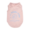 Gilet rosa traspirante in cotone per cani con stampa di orsetti per cani piccoli - 2XL / Rosa Antico