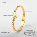 Zonneschijf Boze Oog Stijl (SZ7031) / Goud