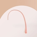 Pink silicone electric rotating tail cat toy attachment for smart automatic interactive play - Accessory / Replacement Tail-Pink