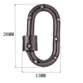 Oval gun-metal screw clasp with star patterns and rhinestones for DIY jewelry - Style 34 (Gun Metal Star Diamond Clasp)