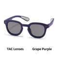 Occhiali da sole polarizzati per bambini viola uva con lenti TAC e protezione UV - Lenti Polarizzate TAC / Viola Uva