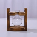 Bulb Single Bottle Retro Wood Stand