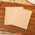 Confezione da 100 sacchetti di carta kraft antigrasso per pane, 18x19cm, marrone naturale - Sacchetto di carta antigrasso / 18*19CM / Colore Kraft