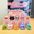 A set of 10 glowing Nine-Tailed Fox blind box figurines with natural crystal stones - Wow Energy Bite (Full Box)