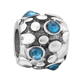 Blue Gemstone Inlaid Cylindrical Honeycomb Texture Style (38) / Normal Specification / Blue