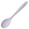 Cucchiaio in silicone termoresistente viola chiaro per cucina e insalate - Cucchiaio Pieno / Viola