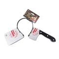 Halloween bloody cleaver through head headband for horror zombie costume party props - Cleaver Through Head