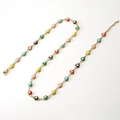 Collana - Perlina Rotonda Colore Misto