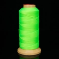 Fluorescent green nylon braided string spool for jewelry making and beading projects - 6 Strands / 500m / Fluorescent Green