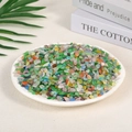 Mix of colorful frosted decorative crystal stones for vases and home DIY projects - 100 Grams Of Synthetic Cat's Eye Stone (5-7mm)