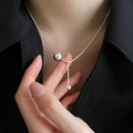 Large and Small Beads Silver