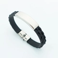 10mm Double Studs Steel Black