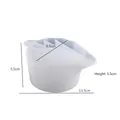 Silicone resin mixing split cup for fluid art, dimensions 13.5 x 9.5 x 5.5 cm - 7 Grids