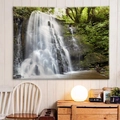 Arazzo da parete con cascata della foresta tropicale per decorare la camera da letto - 150x130cm / Stile 1